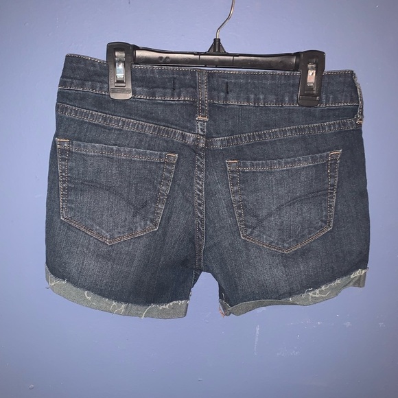 Bullhead black brand, denim shorts, size 1. - Picture 5 of 6